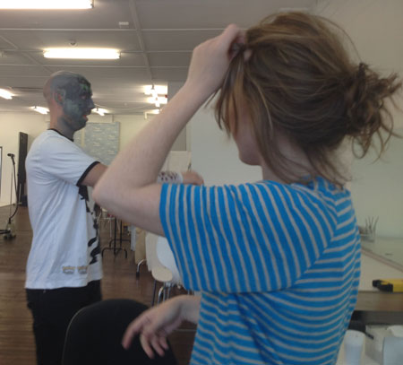 K-Z staffer Cass spots Dan for the first time and does NOT know how to react!