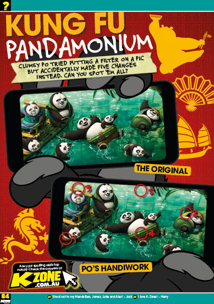 Kung Fu Panda Puzzle