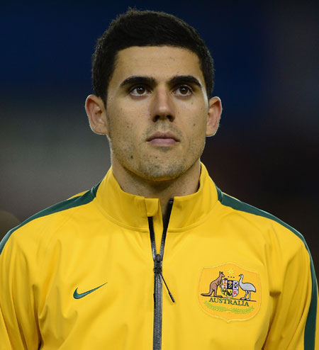 Photo: Tom Rogic, Australian soccer player. Getty Images