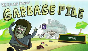 Regular Show Garbage Pile Game