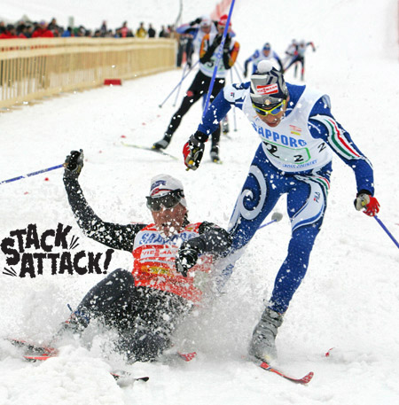 Skiing Stack Attack!