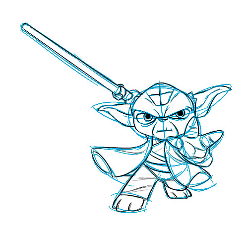 How To Draw Yoda K Zone