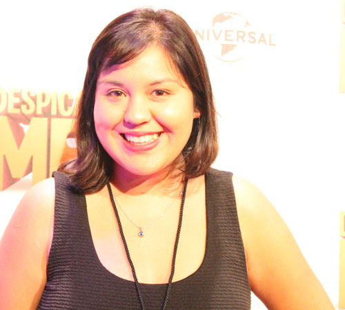 Alex on the Despicable Me 2 Red Carpet Alex on the Despicable Me 2 Red Carpet