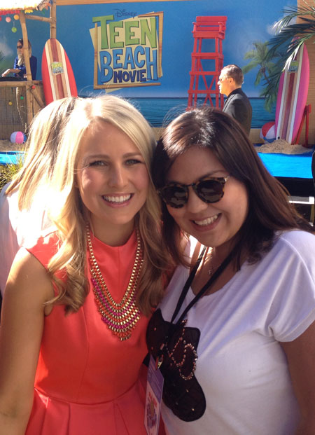 Alex with Candice from Saturday Disney! Photo: Melissa Lazcano Alex with Candice from Saturday Disney! Photo: Melissa Lazcano