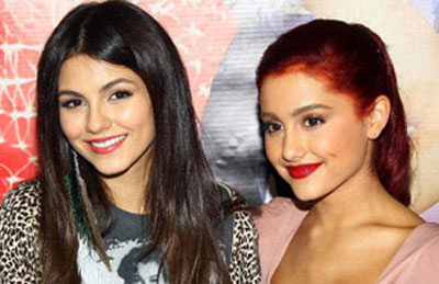 Ariana Grande and Victoria Justice Ariana Grande and Victoria Justice