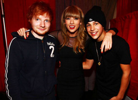 Austin Mahone, Taylor Swift and Ed Sheeran on tour together! Photo: Getty Images