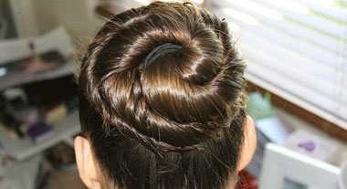 Ballerina: beautiful bun