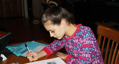 Ballerina: we do homework too!