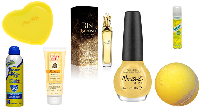 Beauty blogger Claire's fave yellow products Beauty blogger Claire's fave yellow products