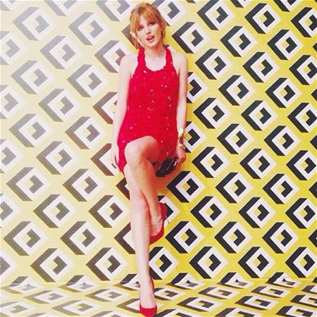 Bella Thorne's Fashion Style: Red Dress Photo Instagram