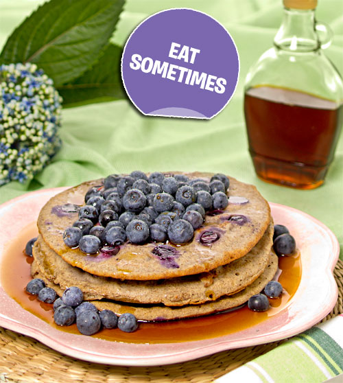 Blueberry Pancakes Blueberry Pancakes with Maple Syrup