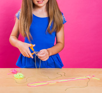 Braided Headband Instructions: Step 1