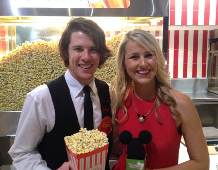 Brandon and Candice At The Cinema