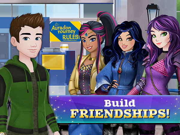 descendants mobile game app store