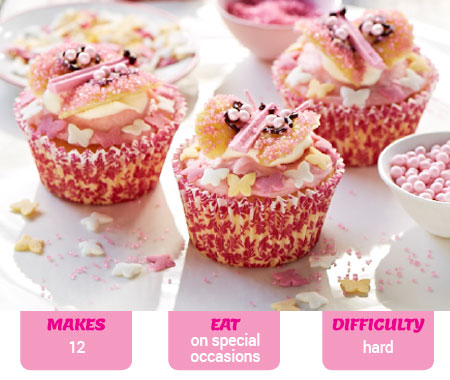 Butterfly Cupcakes Recipe