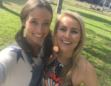 Candice and Teigan