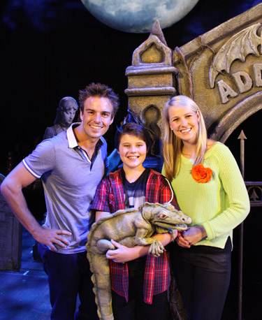 Candice at The Addams Family
