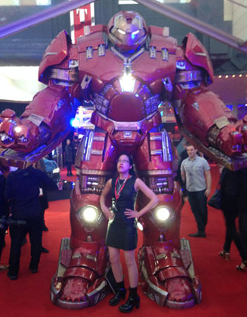Claire and Iron Man