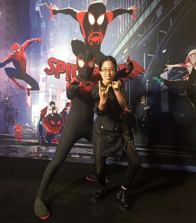 Claire and Miles Morales