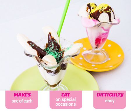 Easy kids' sundae recipes!