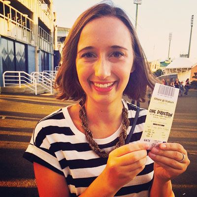 Total Girl's Erin get's excited for the 1D concert!