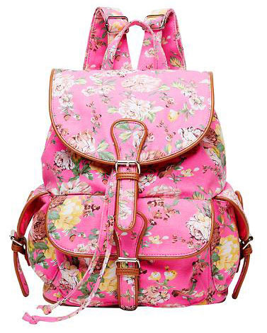 Floral Backpack from Seed Floral Backpack from Seed