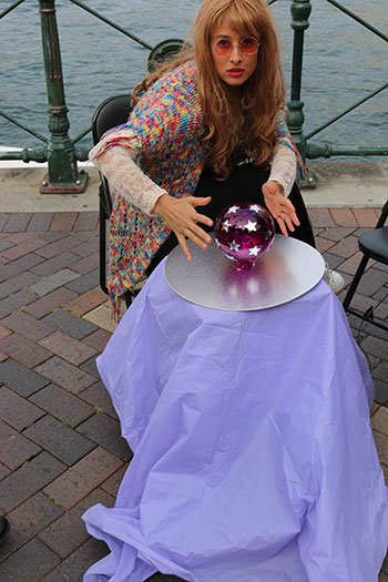 Fortune Teller costume Teigan Nash