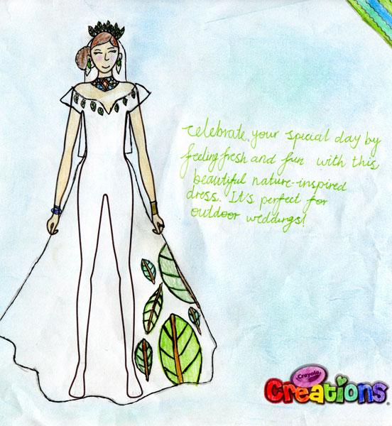Francie's dress design!