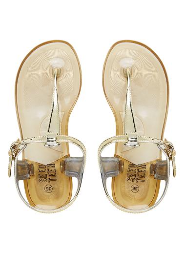 Gold Sandals