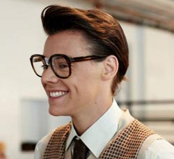 Harry's UN-natural hair. Photo: Facebook