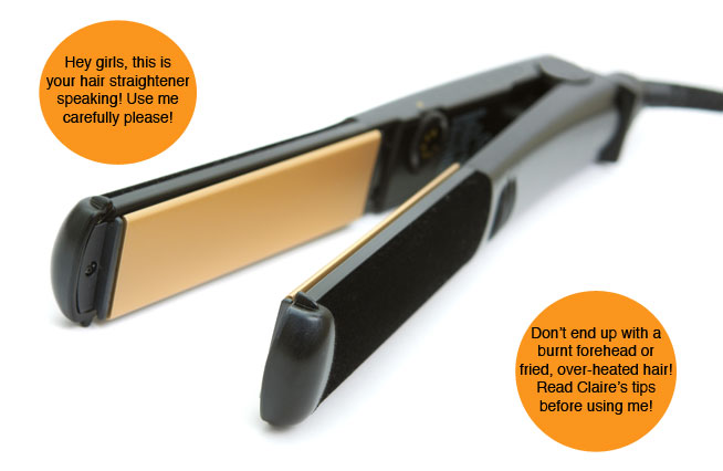 How To Use A Hair Straightener - Hair Tutorials