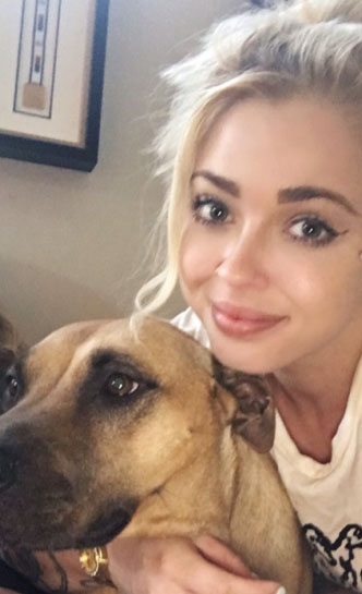 Jess and dog