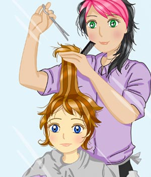Jessie wasn't happy with her haircut! Illustrations: Anna Radcliffe Jessie wasn't happy with her haircut! Illustrations: Anna Radcliffe