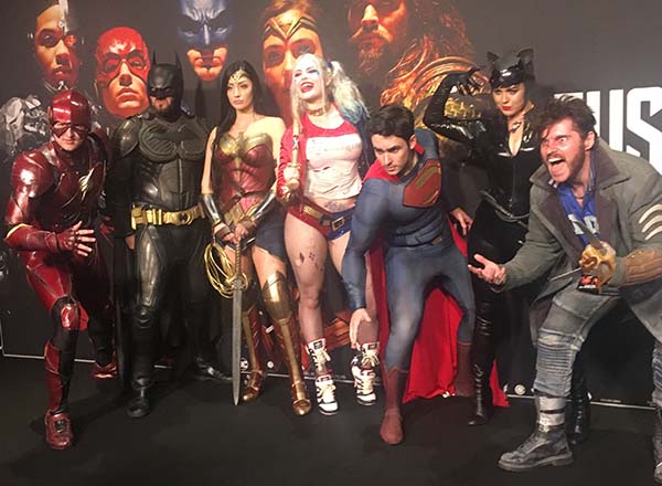 Justice League cosplayers Justice League cosplayers