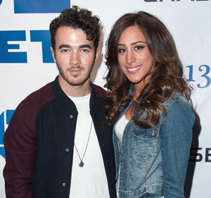 Kevin and Danielle Jonas. Photo: Getty Images Kevin and Danielle Jonas. Photo: Getty Images