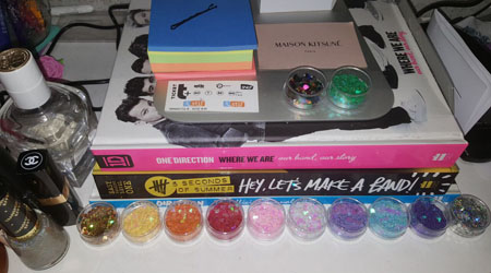 Laura's desk at Total Girl headquarters