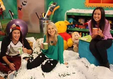 Nathan Candice and Teigan from Saturday Disney Nathan Candice and Teigan from Saturday Disney