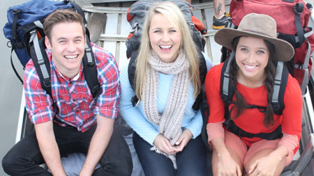 Nathan, Candice and Teigan