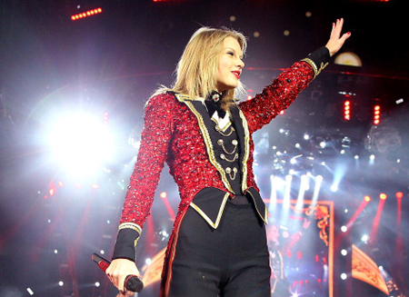 Photo: Taylor Swift in concert! Photo: Getty Images