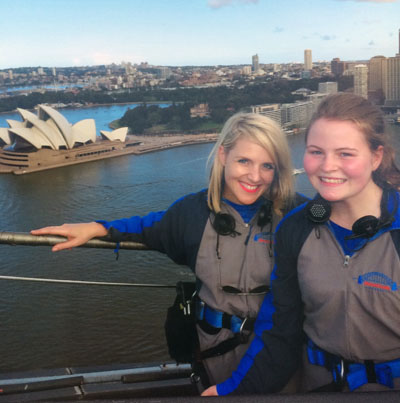 Sarah and Lilly Bridge