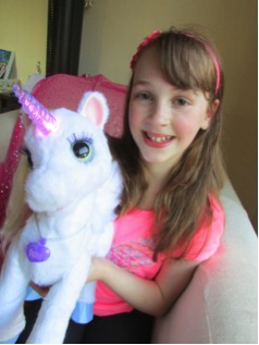 Stephanie and Star Lily playing