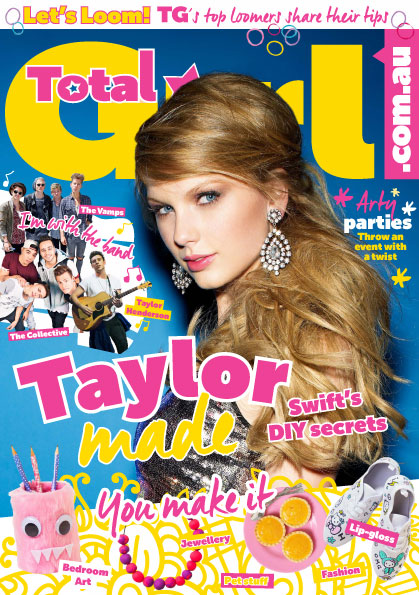 September Total Girl Mag With Taylor Swift Total Girl