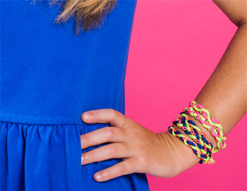 They can be a wristband too!