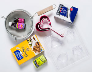What you need to make bath bombs!