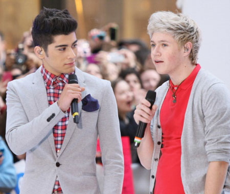 Zayn and Niall from One Direction. Photo: Getty Images Zayn and Niall from One Direction. Photo: Getty Images