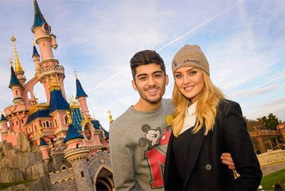 Zayn and Perrie's trip to Disneyland! Photo: Facebook
