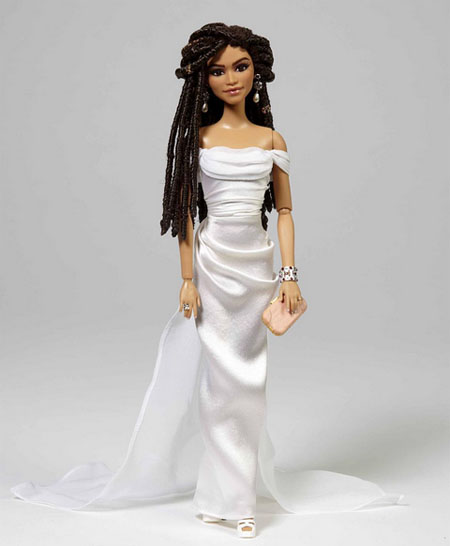 Barbie Is Presenting Zendaya With Her Own Doll And It's Freakin